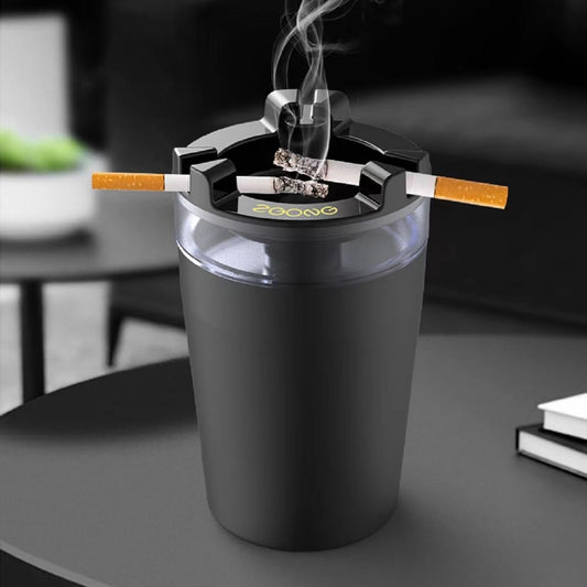 Portable Car Ashtray With Water Tank Smell Proof, Detachable Car Ash Tray