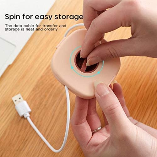 Round Rotatable Data Cable/Wire Organizer