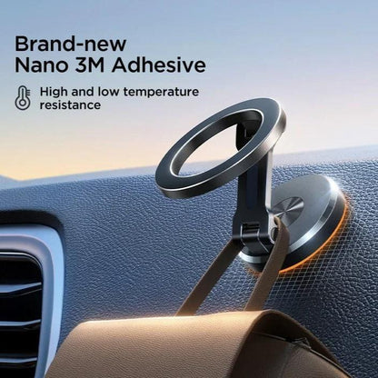 Premium Minimalistic Foldable Magsafe Car Phone Holder