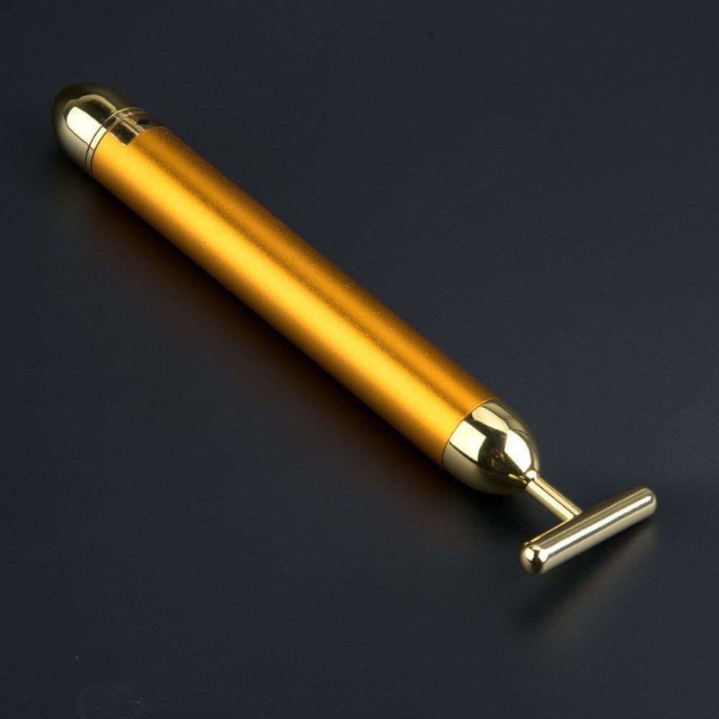 24K Gold Electric Facial Massage Roller